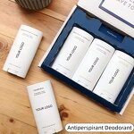 Vegan Deodorant Stick - Zero Waste Biodegradable Tube Custom Private Label