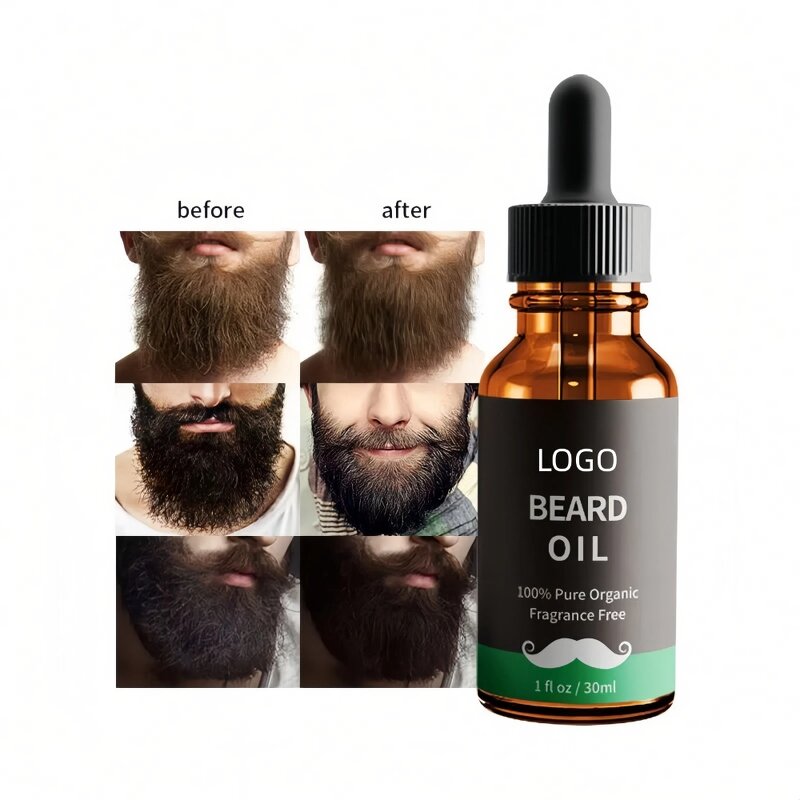 Beard Care Oil - Vanilla Plant Soft Strong Essential Oil Refreshing Smooth