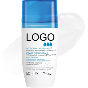 Roll-On Deodorant Bottle - 2025 Private Label 50Ml Round Plastic Container
