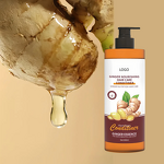 Ginger Hair Shampoo - Private Label Herbal Anti Hair Loss Strengthening