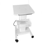 Metal Beauty Salon Trolley - Professional OEM Power Socket Mobile Spa Cart