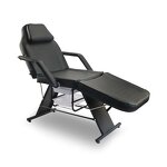 Three-Section Massage Bed - Luxury Foldable Synthetic Leather Salon Furniture