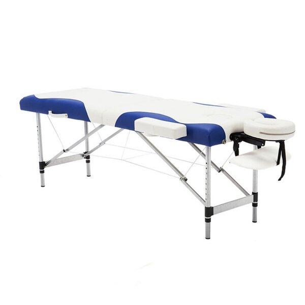 Foldable Beauty Massage Table - Thickened Steel Tube Portable Home Salon Bed