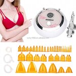 Vacuum Suction Pump Machine - Breast Buttocks Enlargement Therapy Cup Lift