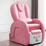 Manicure Pedicure Spa Chair - Luxury Foot Massage Bowl Storage Salon Furniture