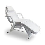 Three-Section Massage Bed - Luxury Foldable Synthetic Leather Salon Furniture
