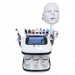 11 in 1 Hydro Facial Machine - Oxygen Jet Peel Dermabrasion LED Mask Cleansing