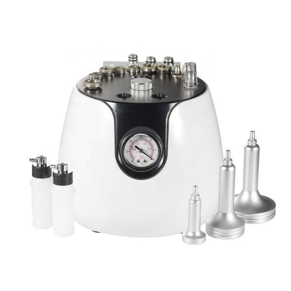 Portable Microdermabrasion Machine - Diamond Tips Vacuum Suction Blackheads Tool