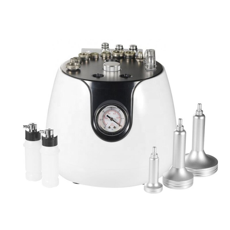 Portable Microdermabrasion Machine - Diamond Tips Vacuum Suction Blackheads Tool