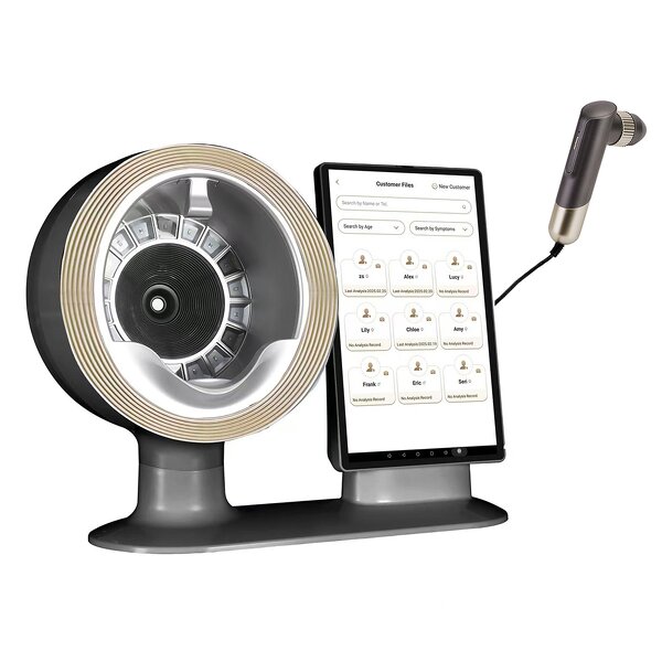 AI Magic 3d Mirror Scanner - Analizador De Piel Acne Full Face Testing Machine