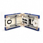 Foldable Beauty Massage Table - Thickened Steel Tube Portable Home Salon Bed