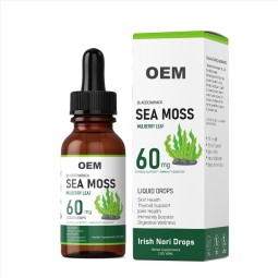 Sea Moss Extract Manufacturer - OEM Private Label Organic Irish Sea Moss Extract Drops Vitamins Supplement