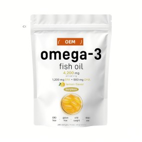 Omega 3 Fish Oil Softgels Manufacturer - 2025 OEM Omega 3 Fish Oil Softgels High Quality Fish Oil Supplement
