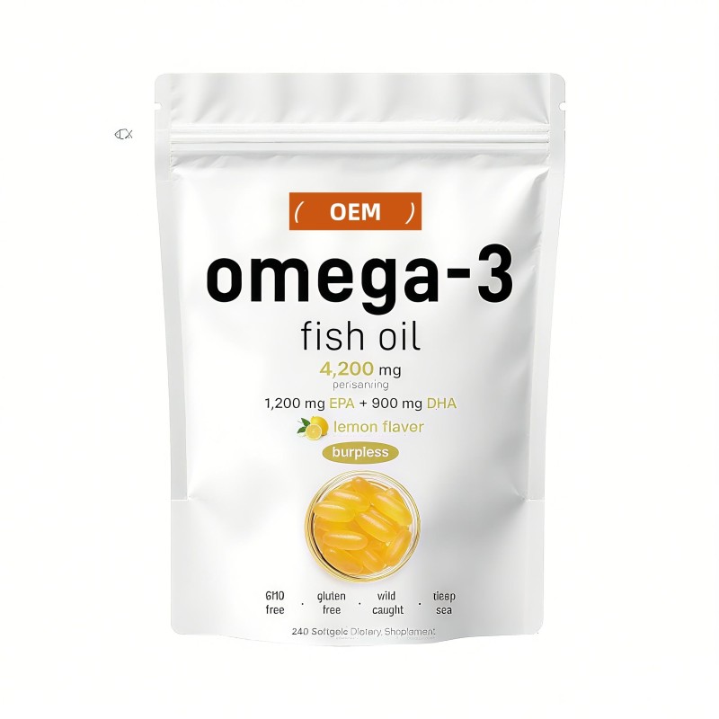 Fish Oil Softgels - OEM High Quality Omega 3