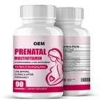 产前维生素生产商-贴牌补充剂天然产前多种维生素片剂叶酸矿物质