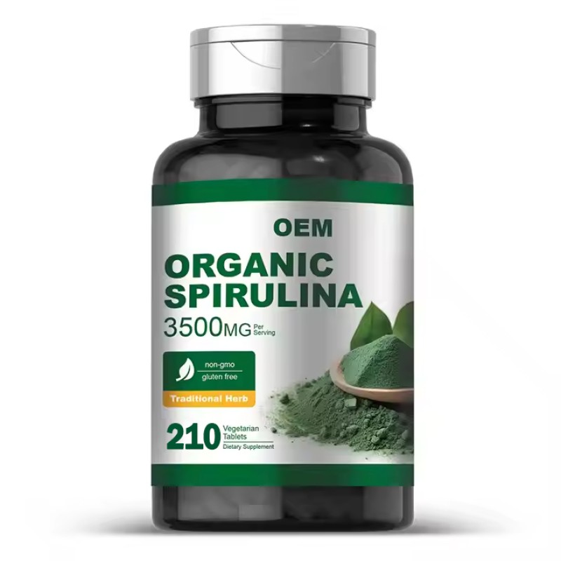 Spirulina Tablets - OEM Bulk Green Supplement
