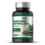 螺旋藻片剂源头工厂-代工批量保健食品螺旋藻粉片剂可定制贴牌