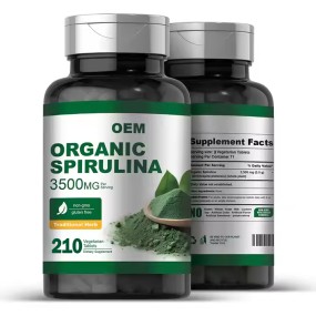 Spirulina Vitamins Manufacturer - Organic Spirulina Premium Natural Vitamins Adult Vitamins