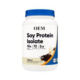大豆蛋白粉源头工厂-代工供应补充香草味大豆分离蛋白粉