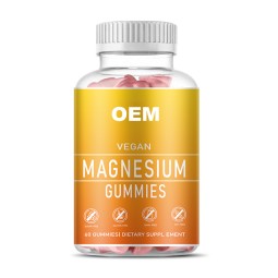 Magnesium Gummy Manufacturer - OEM Magnesium Gummy Vitamins Dietary Supplement for Adults