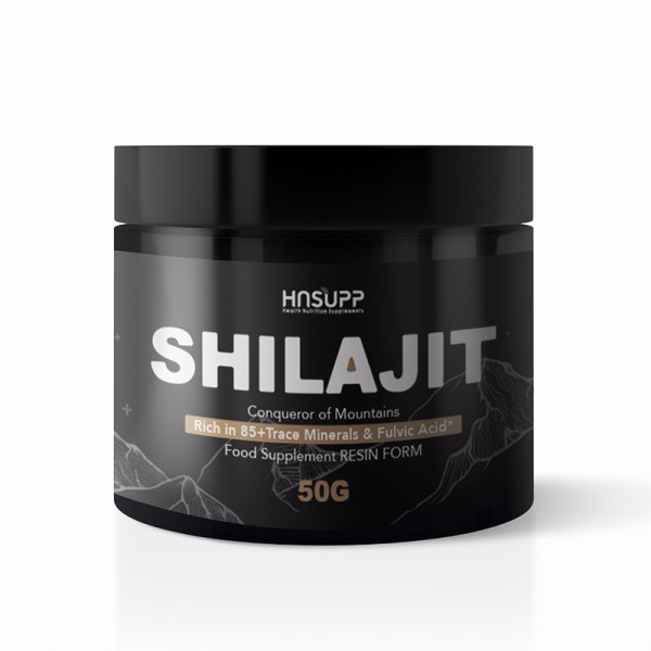 Shilajit Capsules Factory - High Quality Pure Shilajit Puro Capsule Naturel Himalayan Shilajit Resin