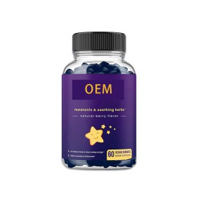 Sleep Aid Gummies Manufacturer - Superfood Herb-Based EDM Sleep Aid Fast Falling Asleep Gummy Vitamins for Adults