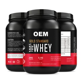 Whey Protein Supplement Manufacturer - OEM Gold Standard 907G for Gym Sports Nutrition Muscle Gain