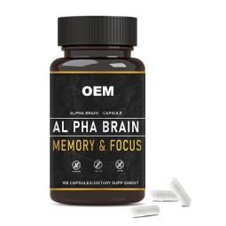 Brain Health Capsules Factory - Factory Hot Sale OEM Vitamins Capsules 60 Count for Memory Concentration