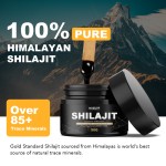 Shilajit Capsules Factory - High Quality Pure Shilajit Puro Capsule Naturel Himalayan Shilajit Resin
