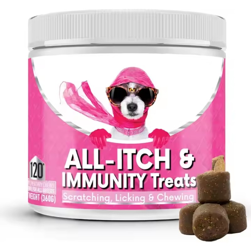 Dog Supplement Manufacturer - OEM Private Label Dog Healthcare Supplement Anti-Itch Chewable Tablets