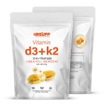维生素D3 K2软胶囊生产商-代工贴牌5000国际单位维生素D3 K2支持软胶囊骨骼健康用