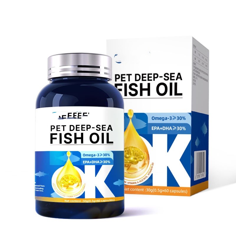 Salmon Oil Supplement Manufacturer - 2025 Self-branded Salmon Oil Supplement for Cats and Dogs Skin Hair Care