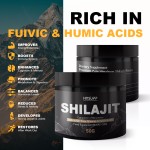 Shilajit Capsules Factory - High Quality Pure Shilajit Puro Capsule Naturel Himalayan Shilajit Resin