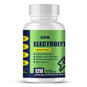Electrolyte Tablets Factory - OEM Customization Sugar Free Effervescent Electrolyte Chewable Tablets Pre Workout