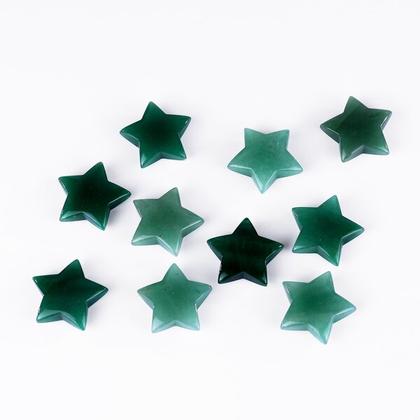 Crystal Star Manufacturer - Natural Hand Carved Mini Stars 3cm High Quality