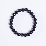 Crystal Bracelet Manufacturer - Natural Blue Goldstone Beaded CNAS Certified
