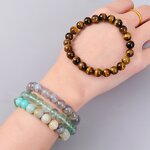 Crystal Bracelet Manufacturer - 8mm Bead Lapis Lazuli Reiki Healing Geometric