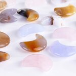Crystal Moon Carving Manufacturer - Natural Gemstone Hand Carved Small Healing
