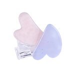 Gua Sha Board Manufacturer - Custom Logo Natural Crystal Heart Shaped