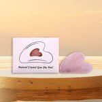 Gua Sha Tool Manufacturer - Natural Pink Rose Quartz for Jawline Sculpting