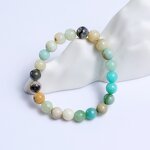 Crystal Bracelet Manufacturer - Mixed Color Semi-Precious Stone Beads Healing