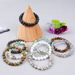 Crystal Bracelet Manufacturer - 8mm Bead Lapis Lazuli Reiki Healing Geometric