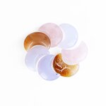 Crystal Moon Carving Manufacturer - Natural Gemstone Hand Carved Small Healing