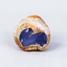 Polished Gemstone Manufacturer - Blue Chalcedony Agate Natural Crystal Love-Themed