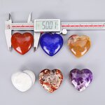 Crystal Heart Manufacturer - Natural 50mm Large Healing Stone Love Quartz Bulk