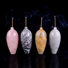 Mini Flower Vase Manufacturer - Crazy Lace Agate Polished Natural Engraved