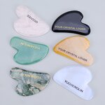 Gua Sha Board Manufacturer - Natural Blue Chalcedony for Face Lifting