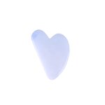 Gua Sha Board Manufacturer - Natural Blue Chalcedony Hand Carved Facial Tool