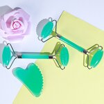 Zigzag Jade Roller - Custom Logo Modern Pink Face Beauty Skin Care Tool