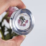 Crystal Magnifying Dome - Half Sphere Blank Round Paperweight Hemisphere